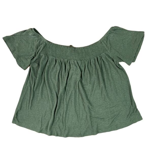 American Eagle Flowy Blouse Shirt - Picture 2 of 2